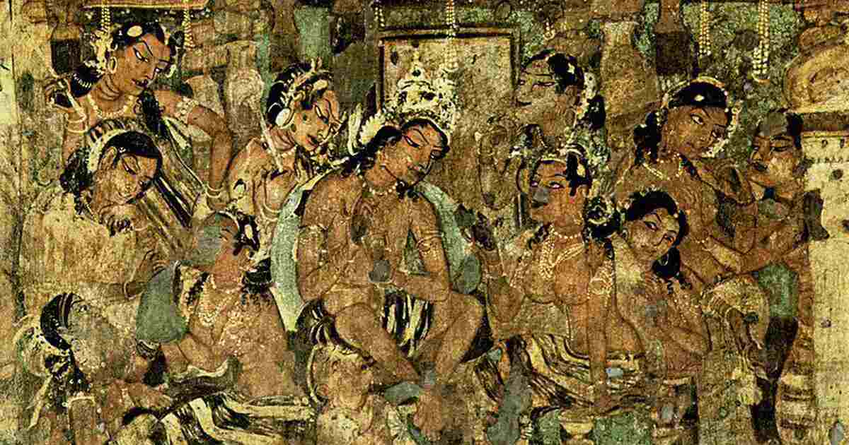 Ancient Buddhist Murals in Ajanta Caves