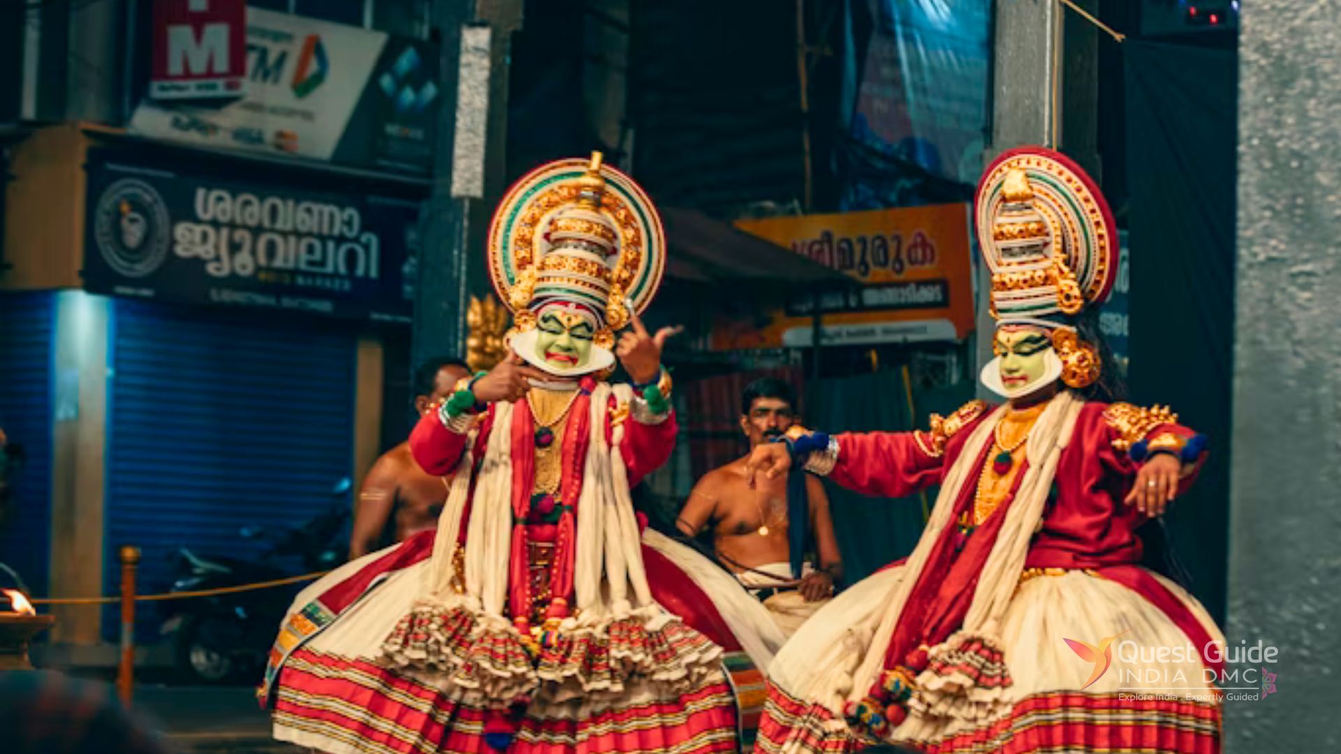 Kerala Kathakali Dance Performance - Traditional Dance Art Form