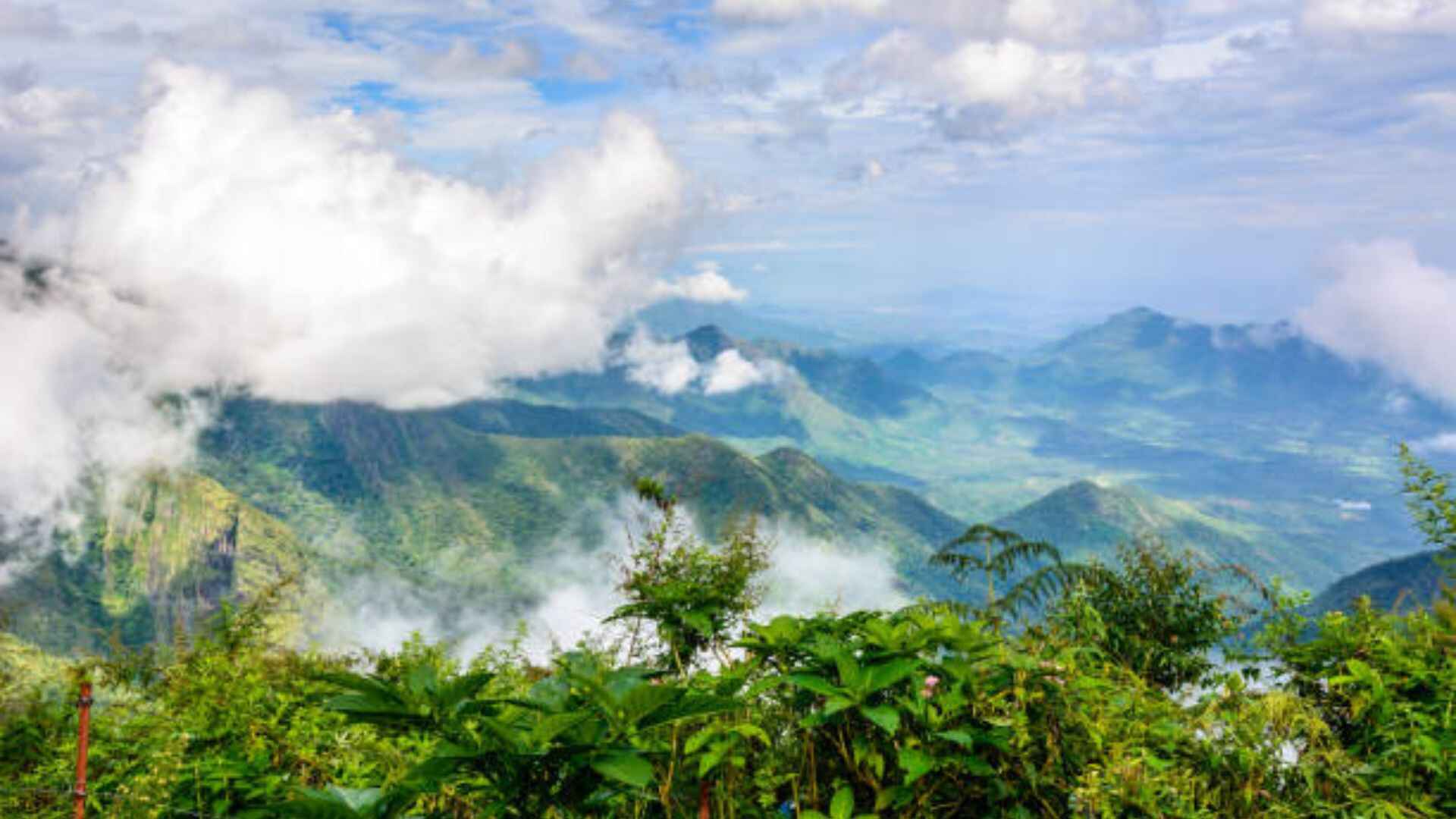 Kodaikanal Hill Station Panoramic View - Misty Mountains