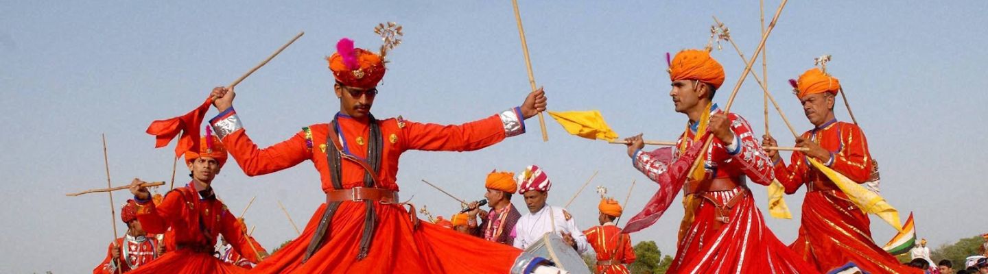 Traditional Rajasthani folk dance in Jaipur